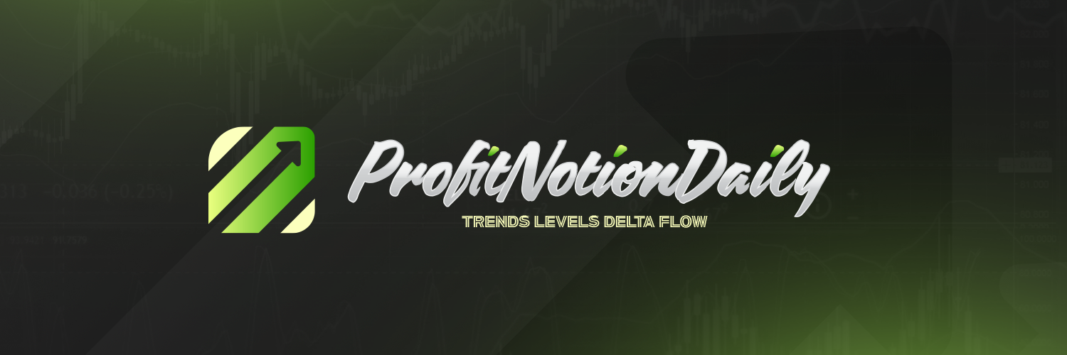 Profit Notion Daily — Trends Levels Delta Flow